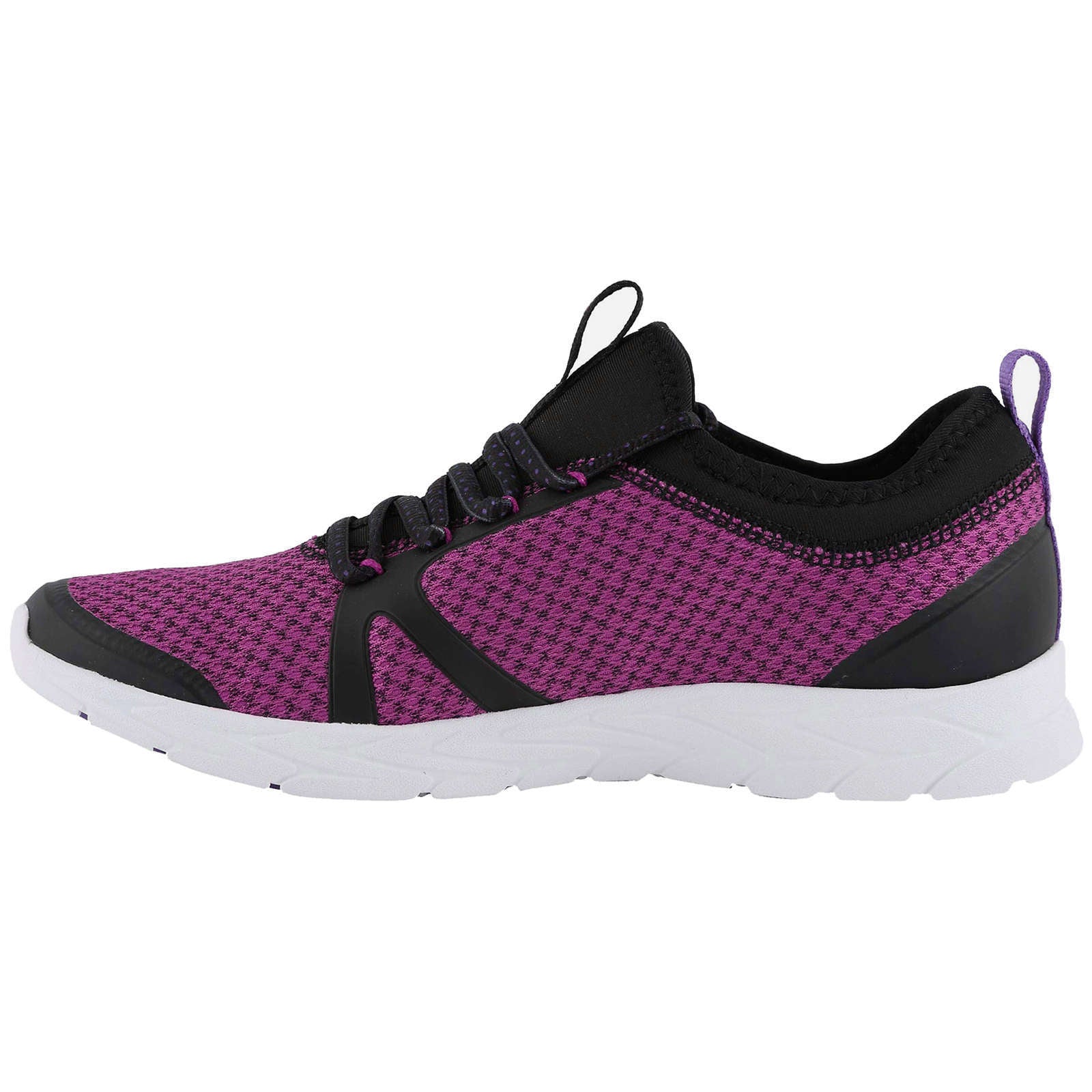 Vionic Brisk Alma Textile Synthetic Womens Trainers#color_black pink