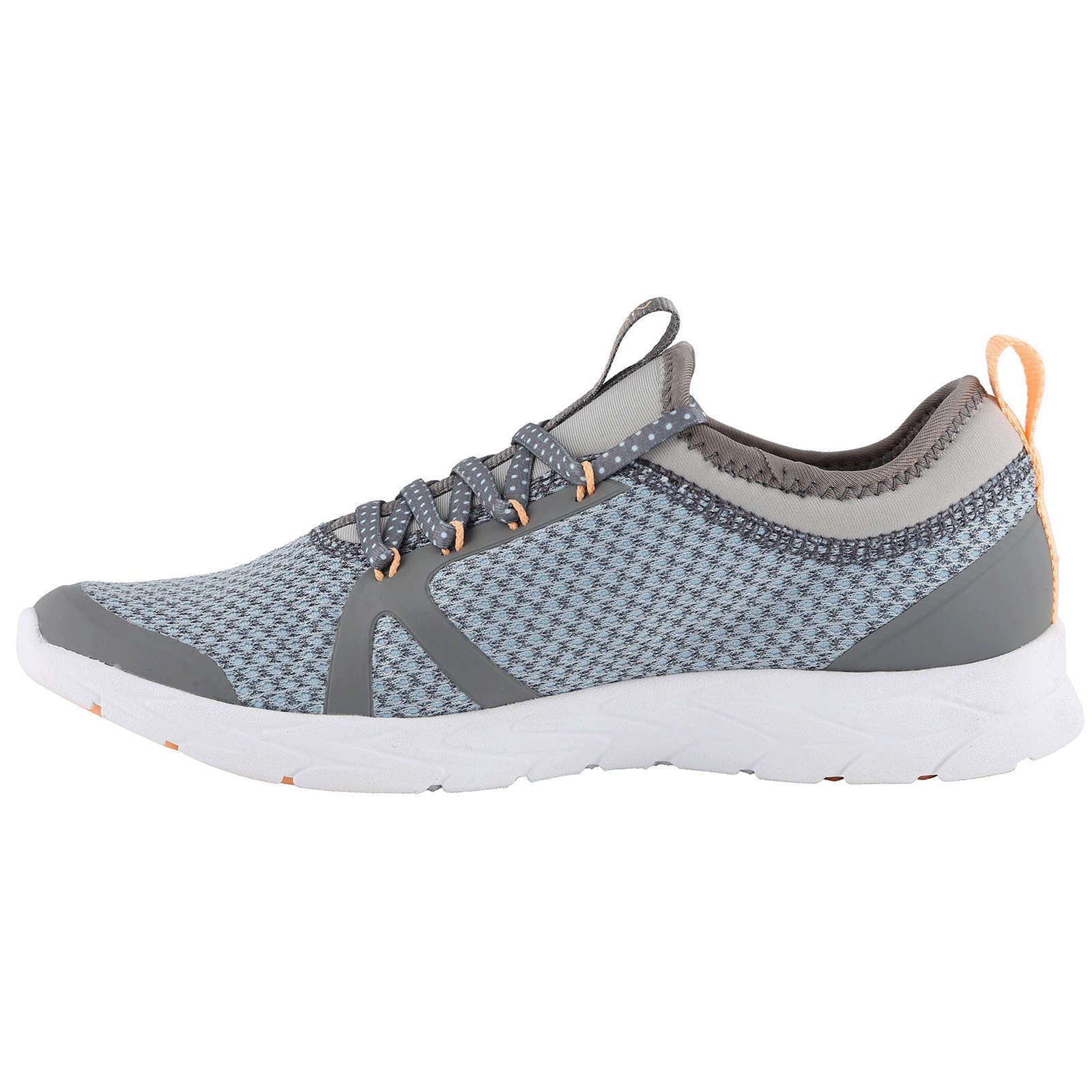 Vionic Brisk Alma Textile Synthetic Womens Trainers#color_grey blue