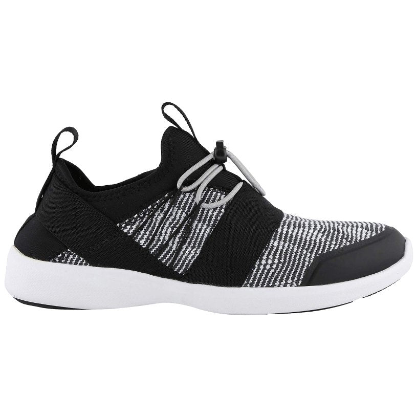 Vionic Sky Alaina Textile Synthetic Womens Trainers#color_black white