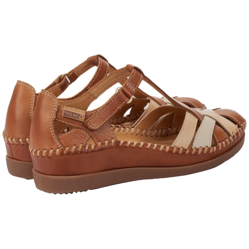 Pikolinos Cadaques W8K-0732C1 Leather Womens Sandals#color_brandy