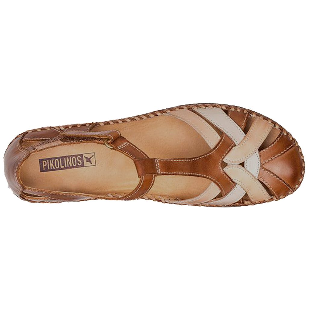 Pikolinos Cadaques W8K-0732C1 Leather Womens Sandals#color_brandy
