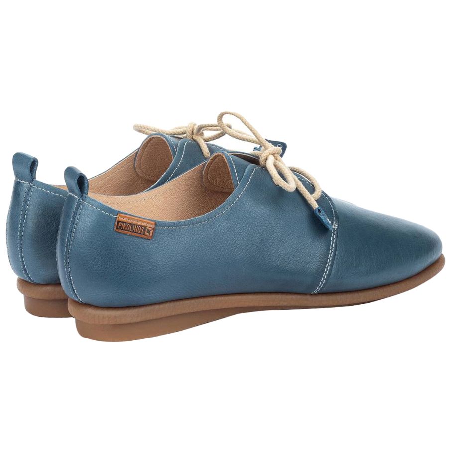 Pikolinos Calabria W9K-4985 Leather Womens Shoes#color_sapphire