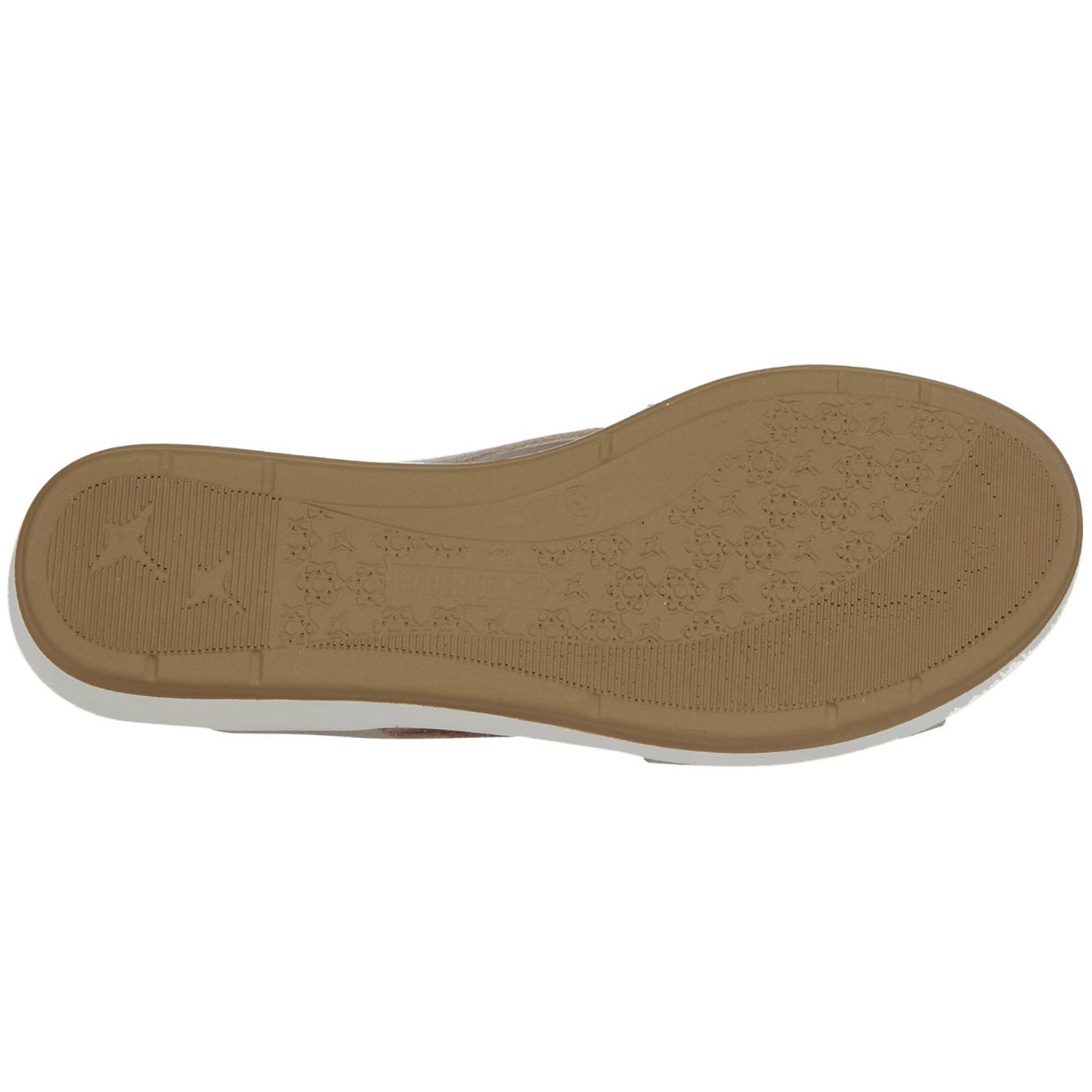 Pikolinos Mykonos W1G-0757CLC1 Metallic Leather Womens Sandals#color_stone