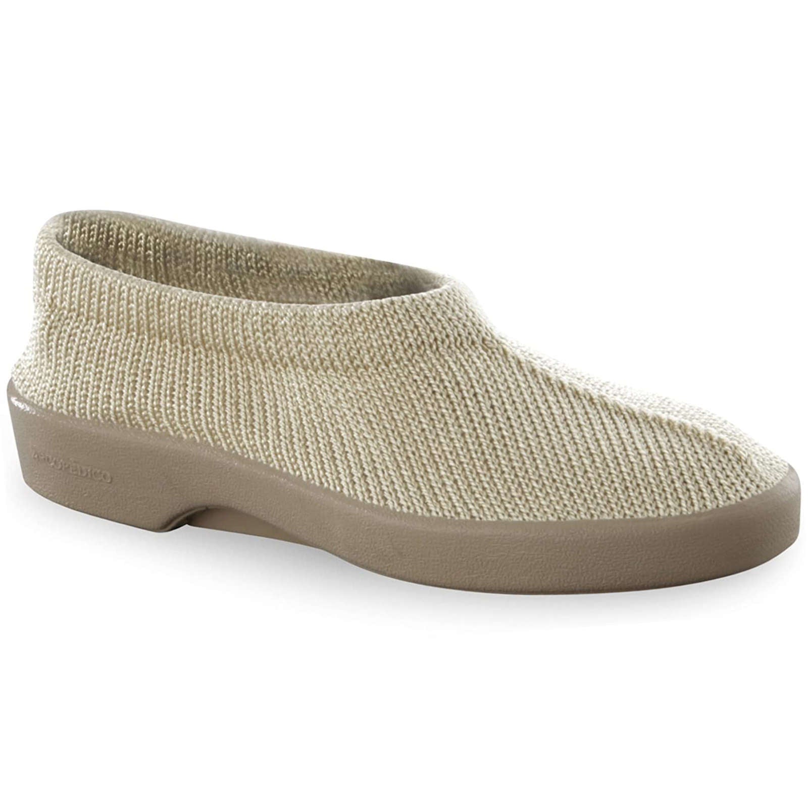 Arcopedico New Sec Nylon Women's Slip-on Shoes#color_beige