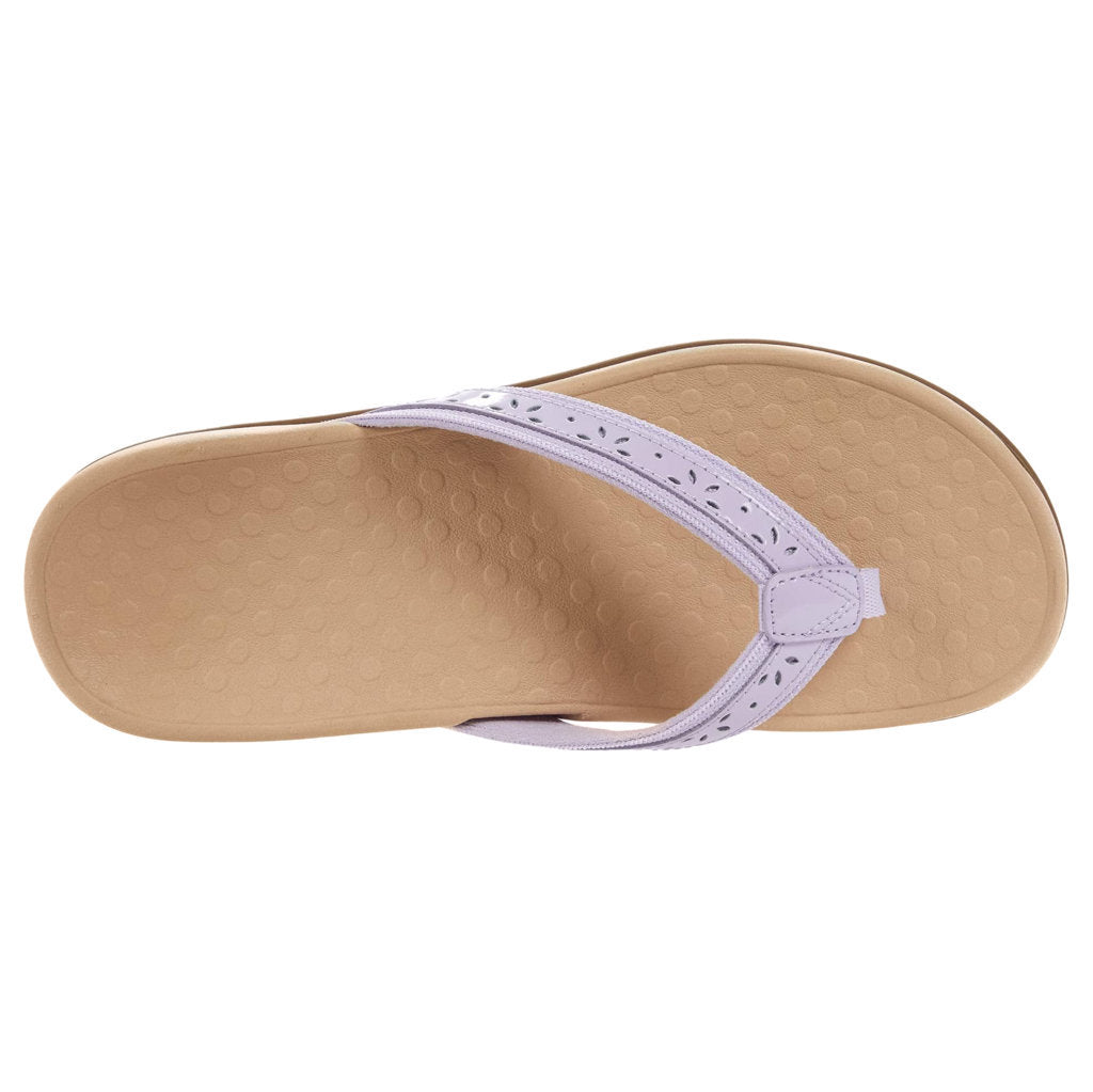 Vionic Tide Casandra Leather Textile Womens Sandals#color_pastel lilac