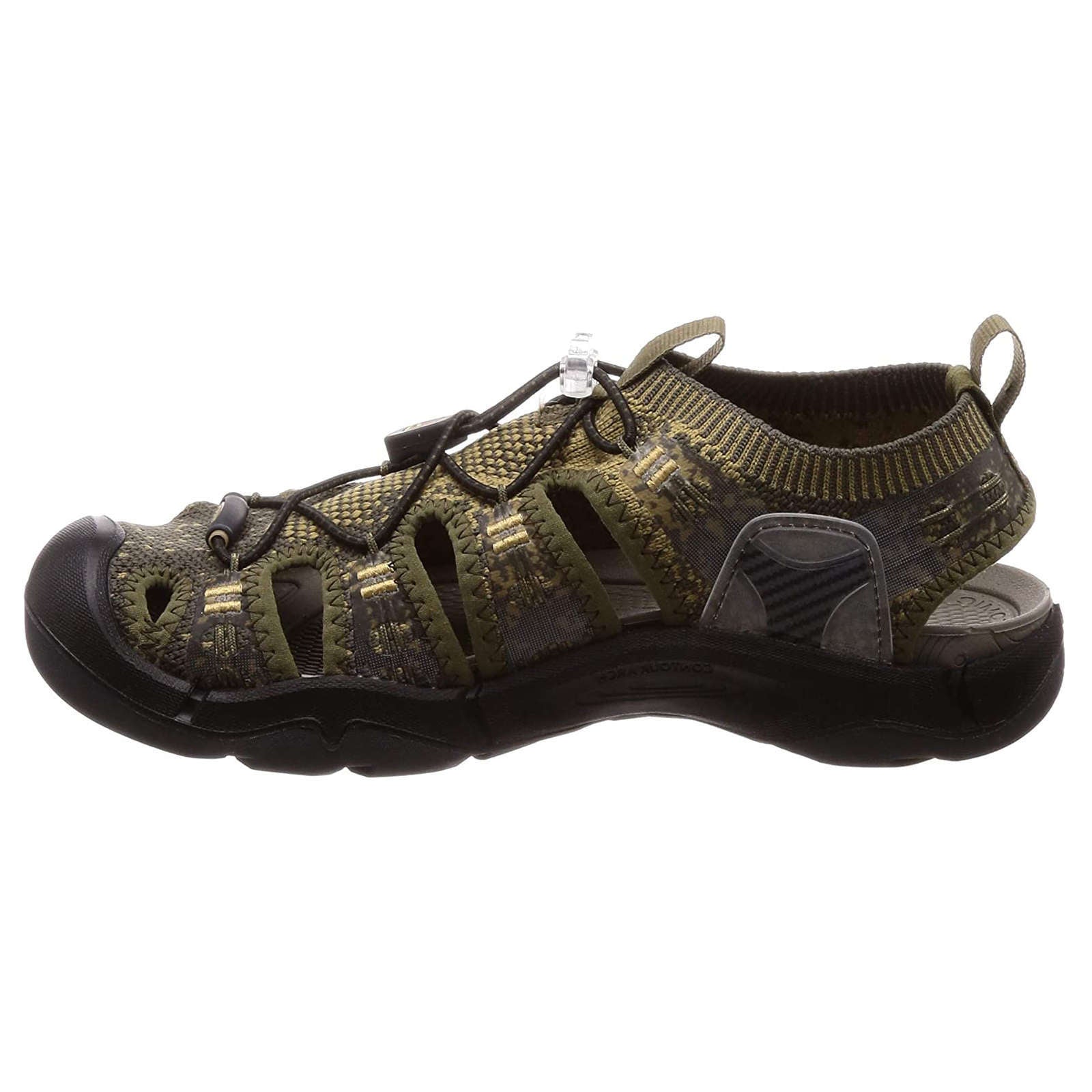 Keen Evofit One Textile Men's Hiking Sandals#color_dark olive