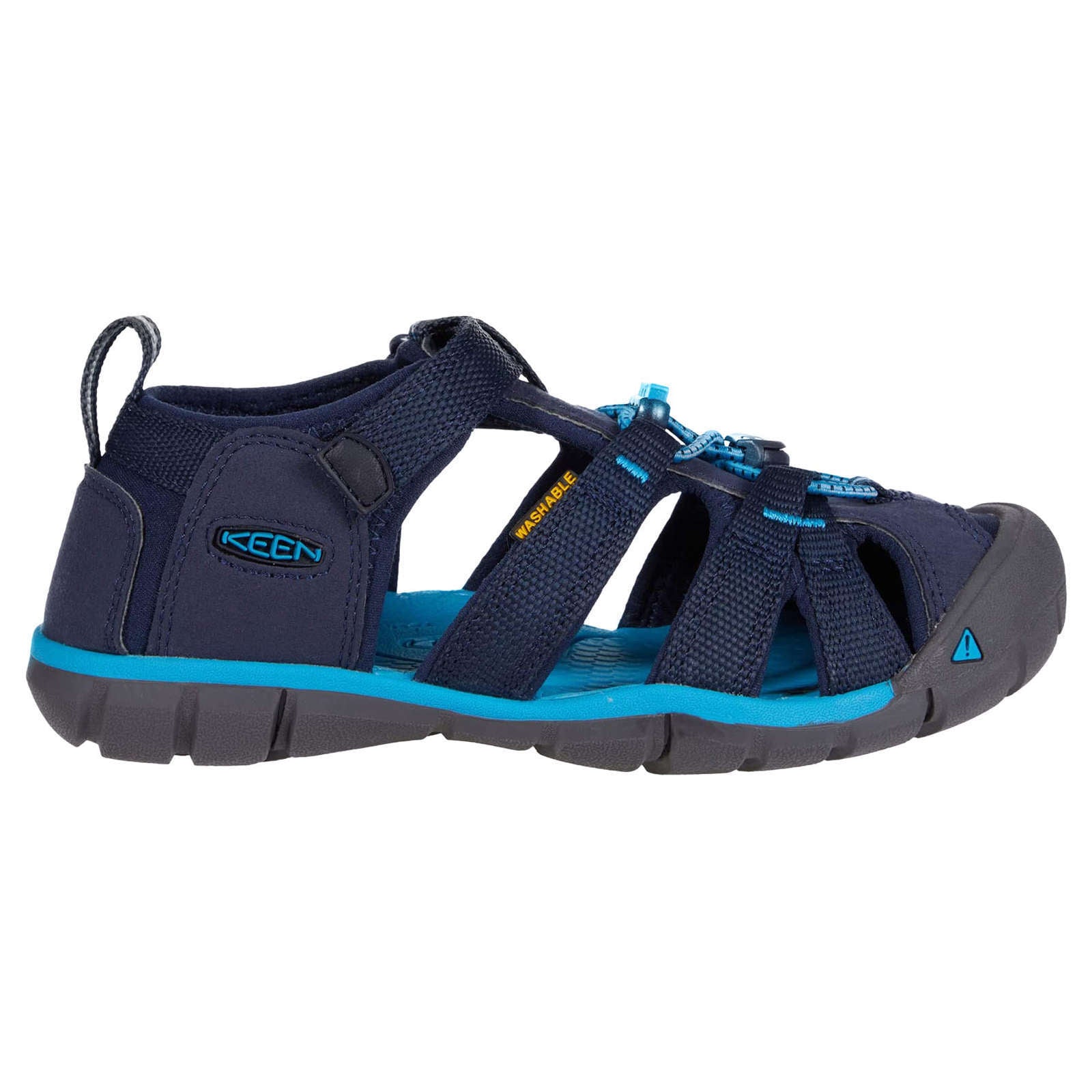 Keen Seacamp II CNX Textile Synthetic Youth Sandals#color_brick dust birch