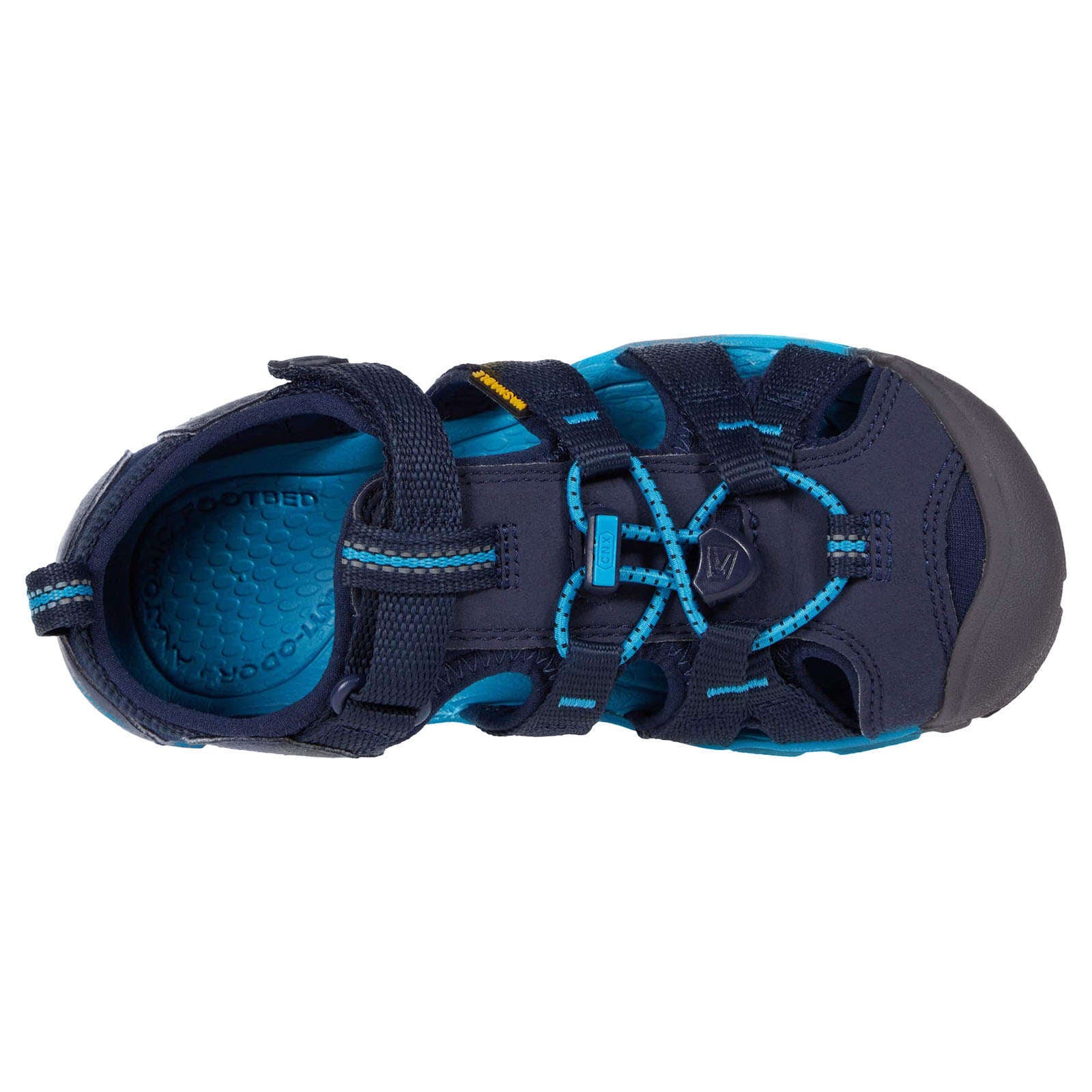 Keen Seacamp II CNX Textile Synthetic Youth Sandals#color_brick dust birch