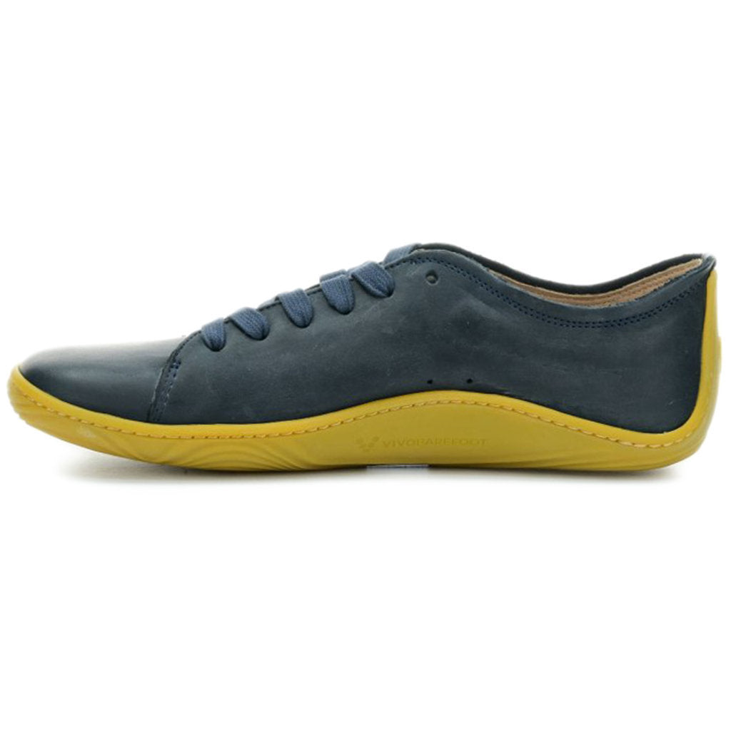 Vivobarefoot Addis Leather Mens Trainers#color_midnight