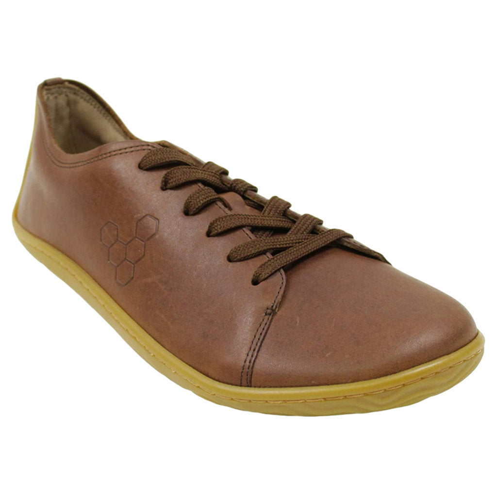 Vivobarefoot Addis Leather Mens Trainers#color_brown