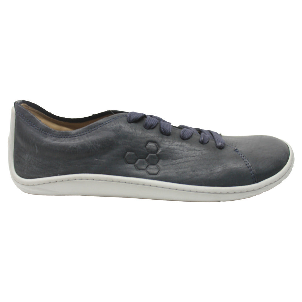 Vivobarefoot Mens Trainers Addis Sneaker Lace up Leather - UK 8