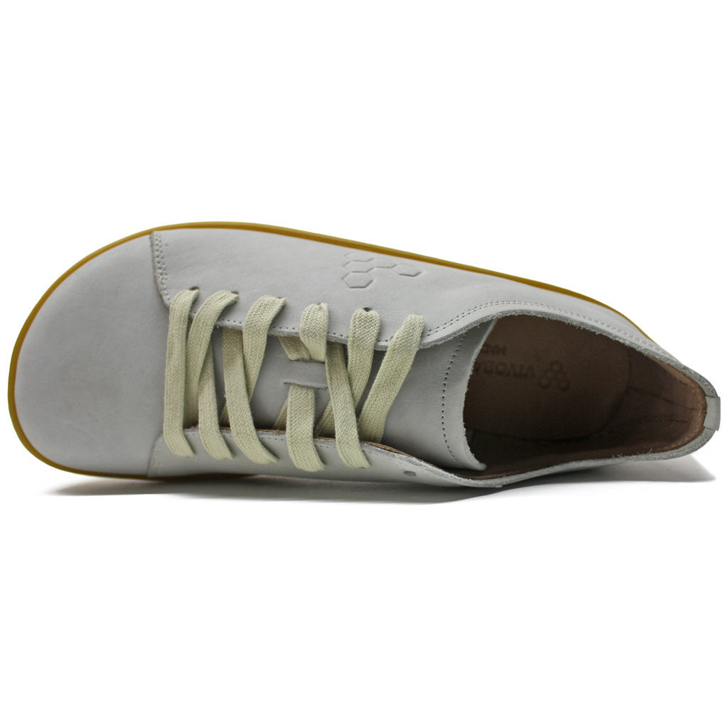 Vivobarefoot Addis Leather Mens Trainers#color_cement