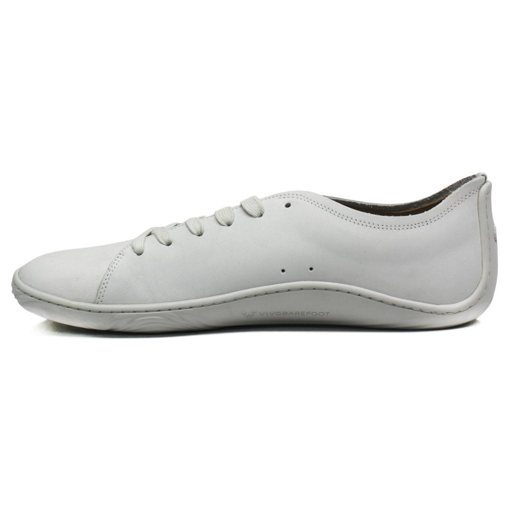 Vivobarefoot Addis Leather Mens Trainers#color_grey mist