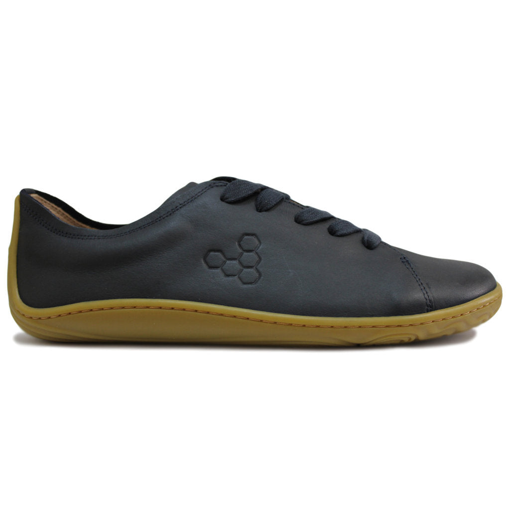 Vivobarefoot Addis Leather Womens Trainers#color_navy