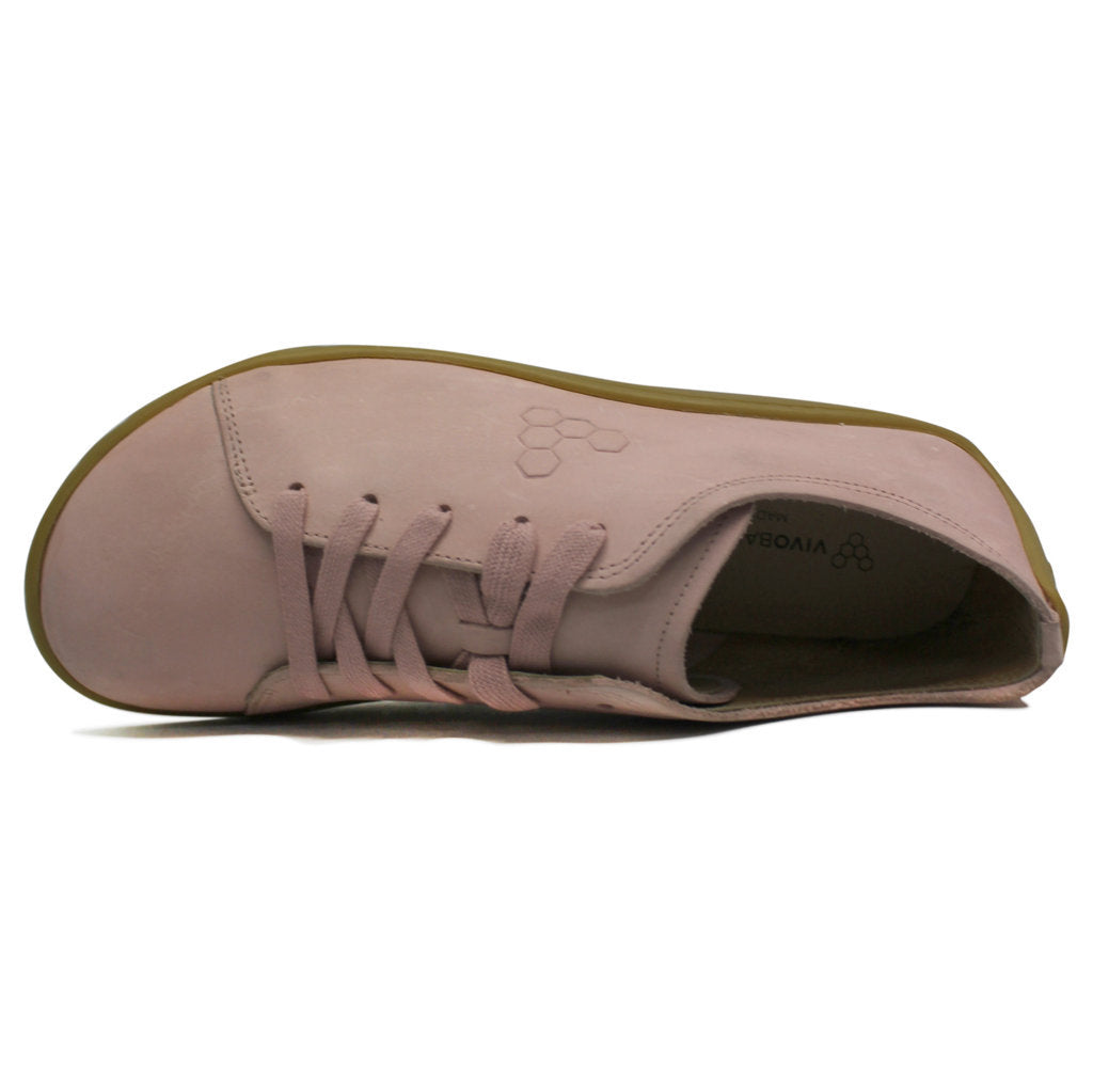 Vivobarefoot Addis Leather Womens Trainers#color_misty rose