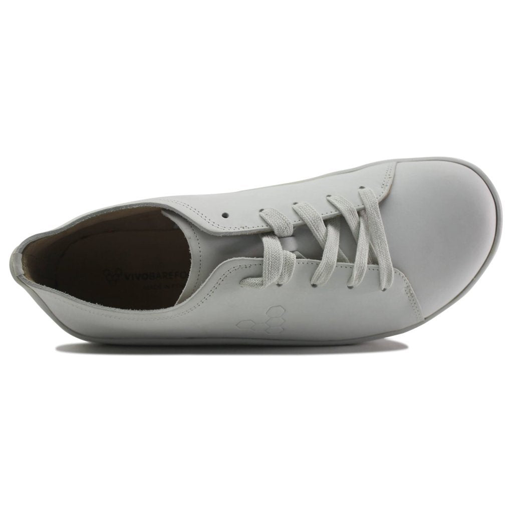 Vivobarefoot Addis Leather Womens Trainers#color_grey mist