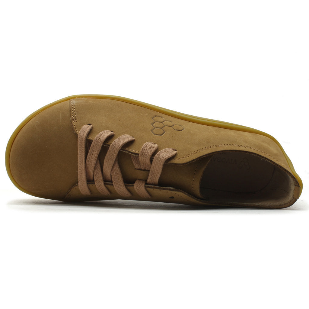 Vivobarefoot Addis Leather Womens Trainers#color_bone brown