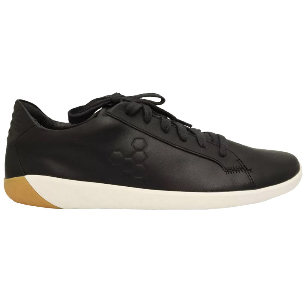 Vivobarefoot Geo Court Leather Womens Trainers#color_obsidian