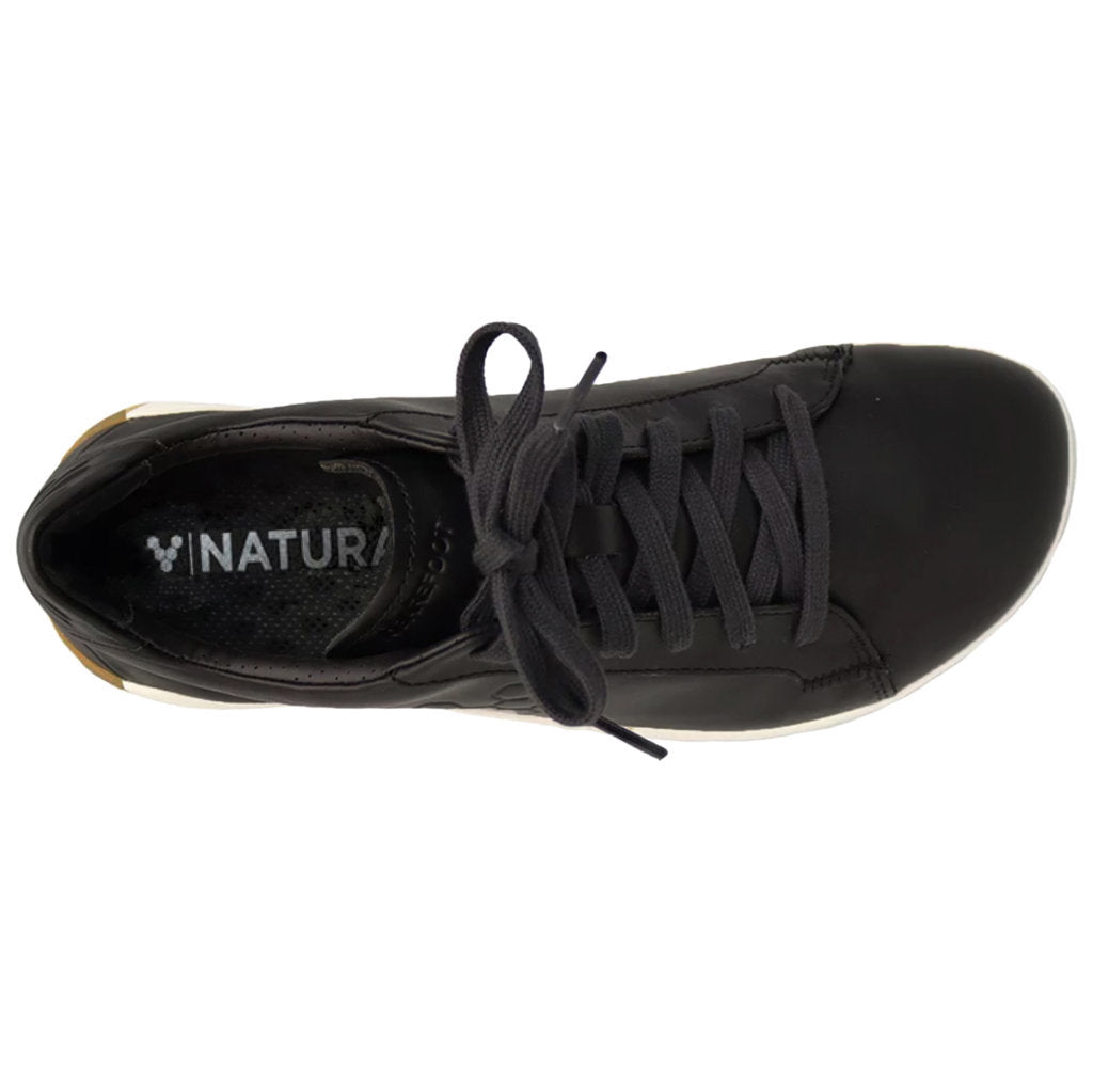 Vivobarefoot Geo Court Leather Womens Trainers#color_obsidian