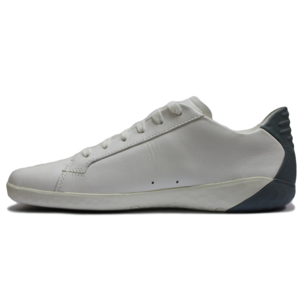 Vivobarefoot Geo Court Leather Womens Trainers#color_white blue pink