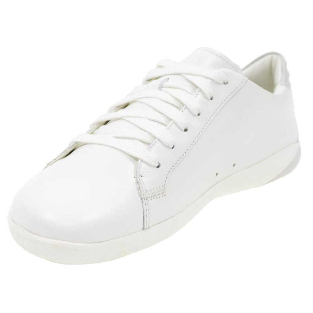 Vivobarefoot Geo Court Leather Womens Trainers#color_bright white