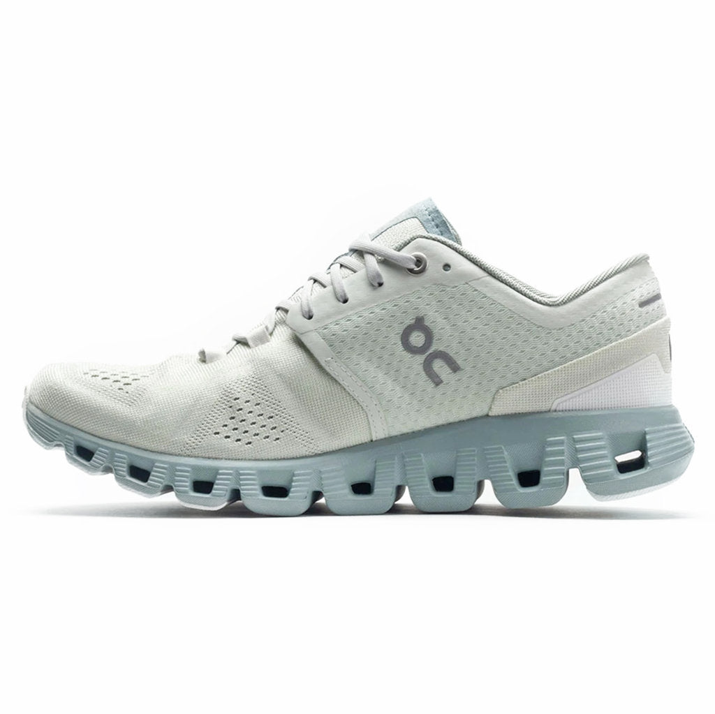 On Running Cloud X Textile Women's Low-Top Trainers#color_aloe surf