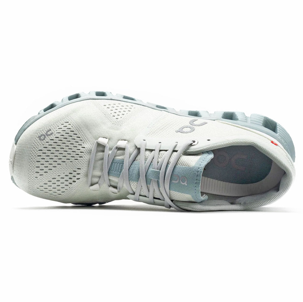 On Running Cloud X Textile Women's Low-Top Trainers#color_aloe surf