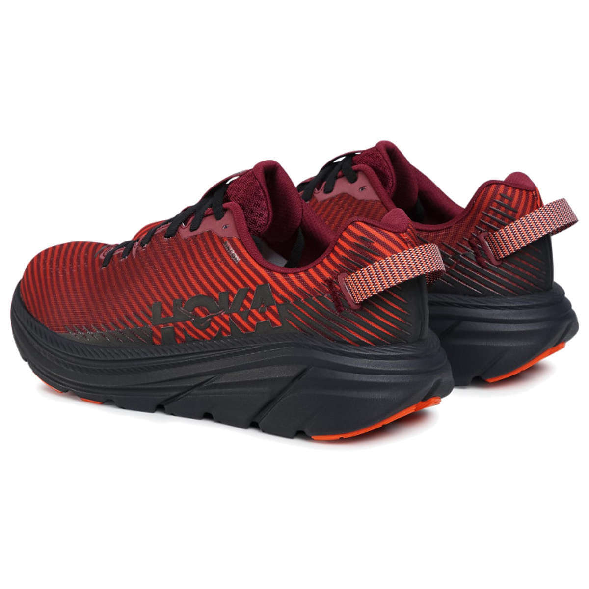 Hoka One One Rincon 2 Mesh Men's Low-Top Road Running Trainers#color_cordovan anthracite