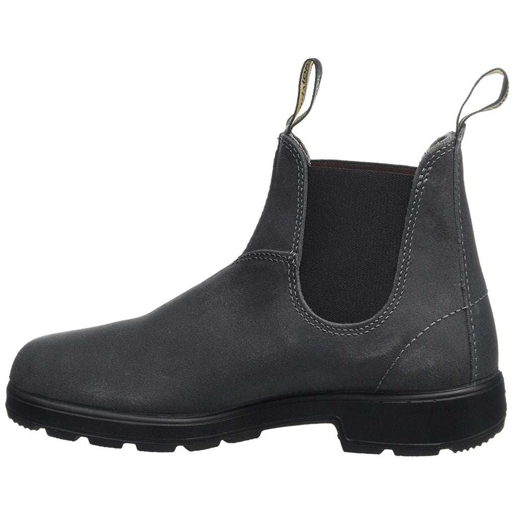 Blundstone 1910 Water-Resistant Suede Unisex Chelsea Boots#color_steel grey