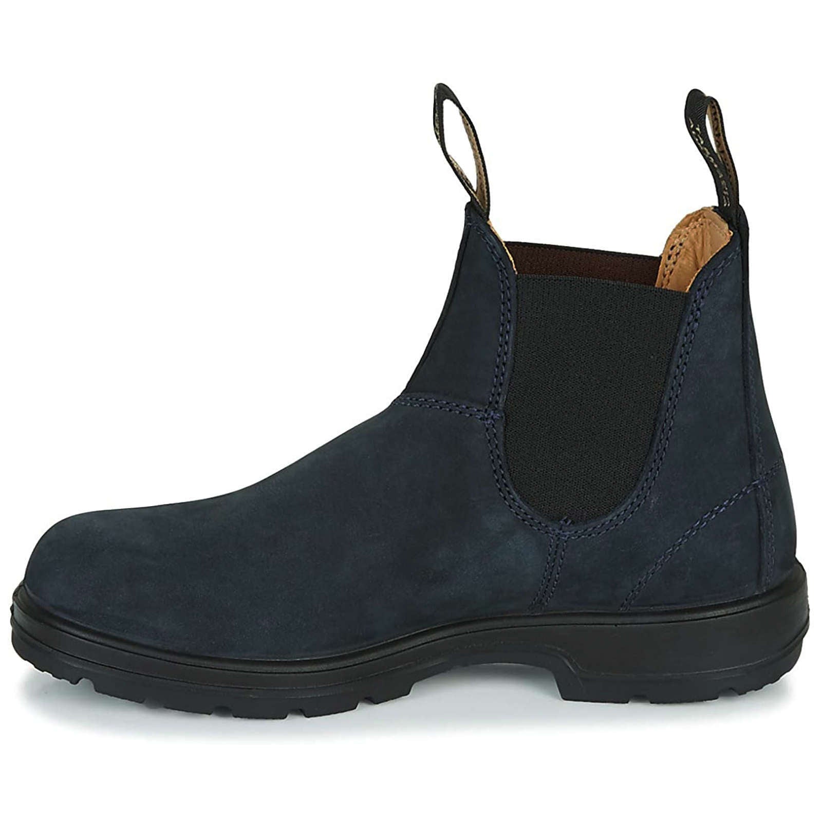 Blundstone 1940 Nubuck Leather Unisex Chelsea Boots#color_navy