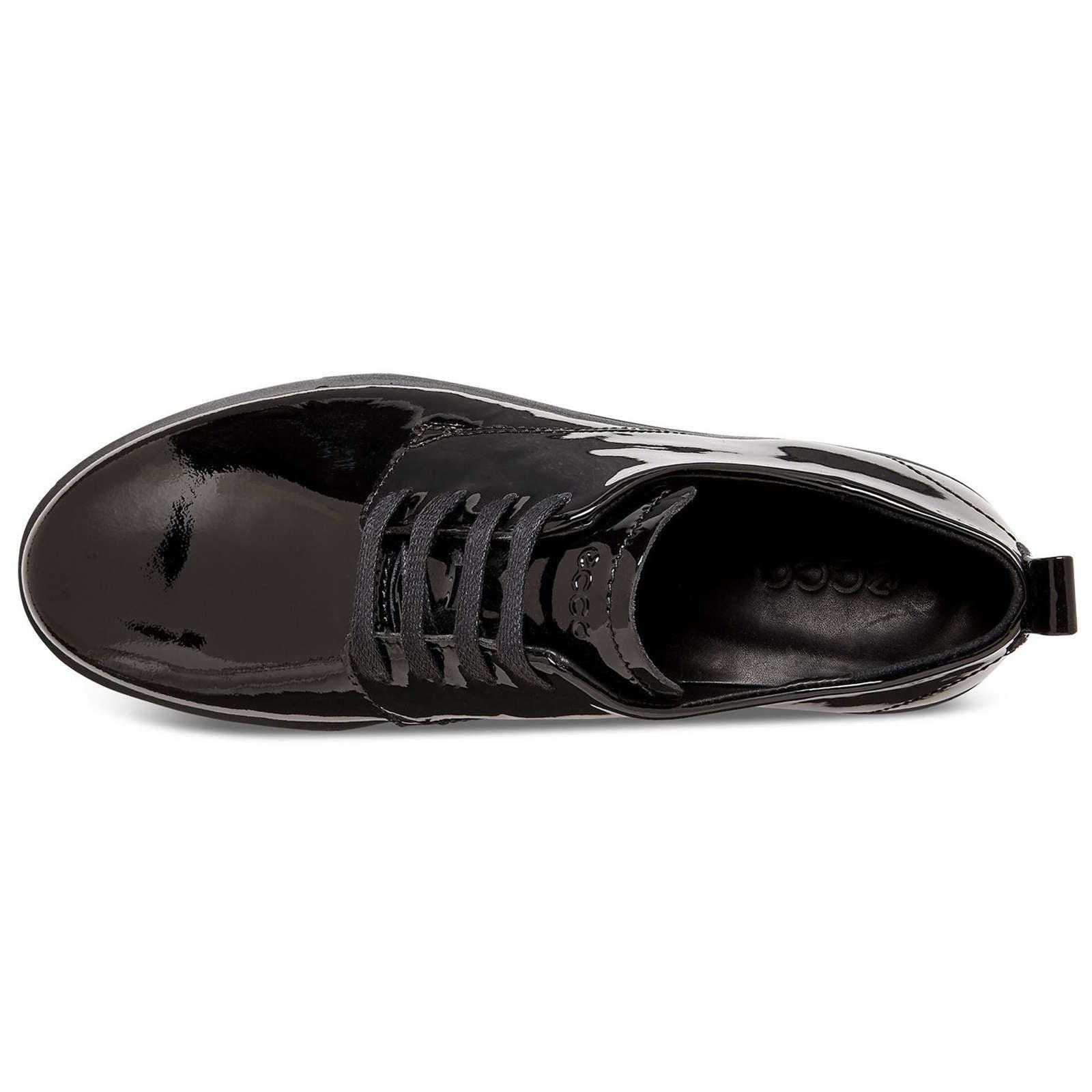 Ecco Bella Leather Womens Shoes#color_black