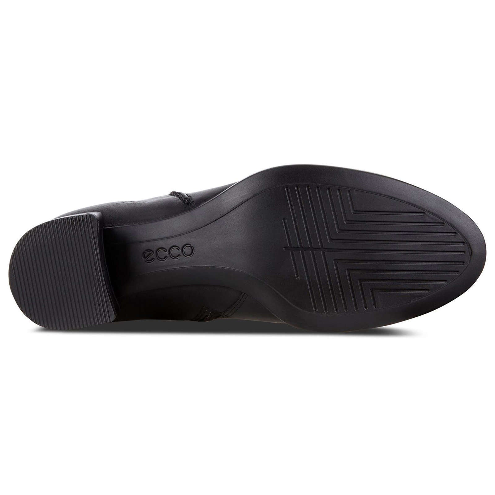 Ecco Shape 35 Block Leather Womens Boots#color_black