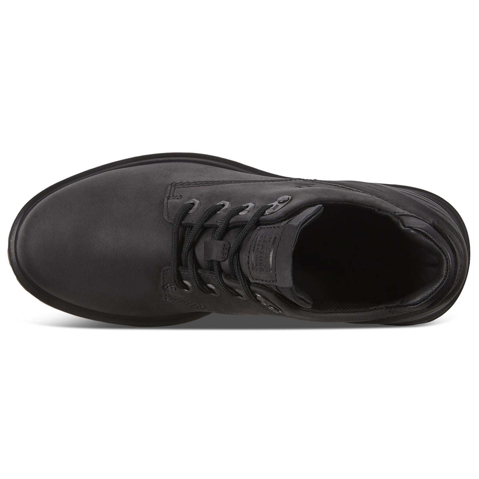 Ecco Tredtray Nubuck Mens Shoes#color_black