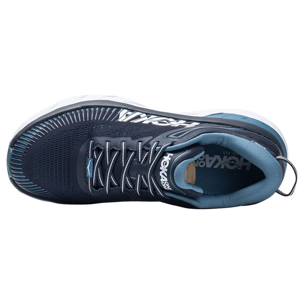 Hoka One One Bondi 7 Mesh Men's Low-Top Road Running Trainers#color_ombre blue provincial blue