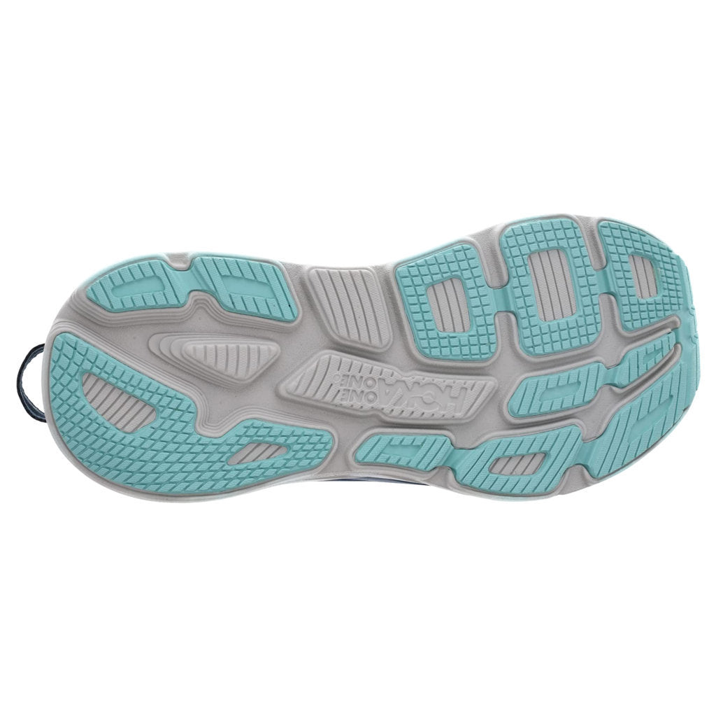 Hoka One One Bondi 7 Mesh Men's Low-Top Road Running Trainers#color_real teal outer space