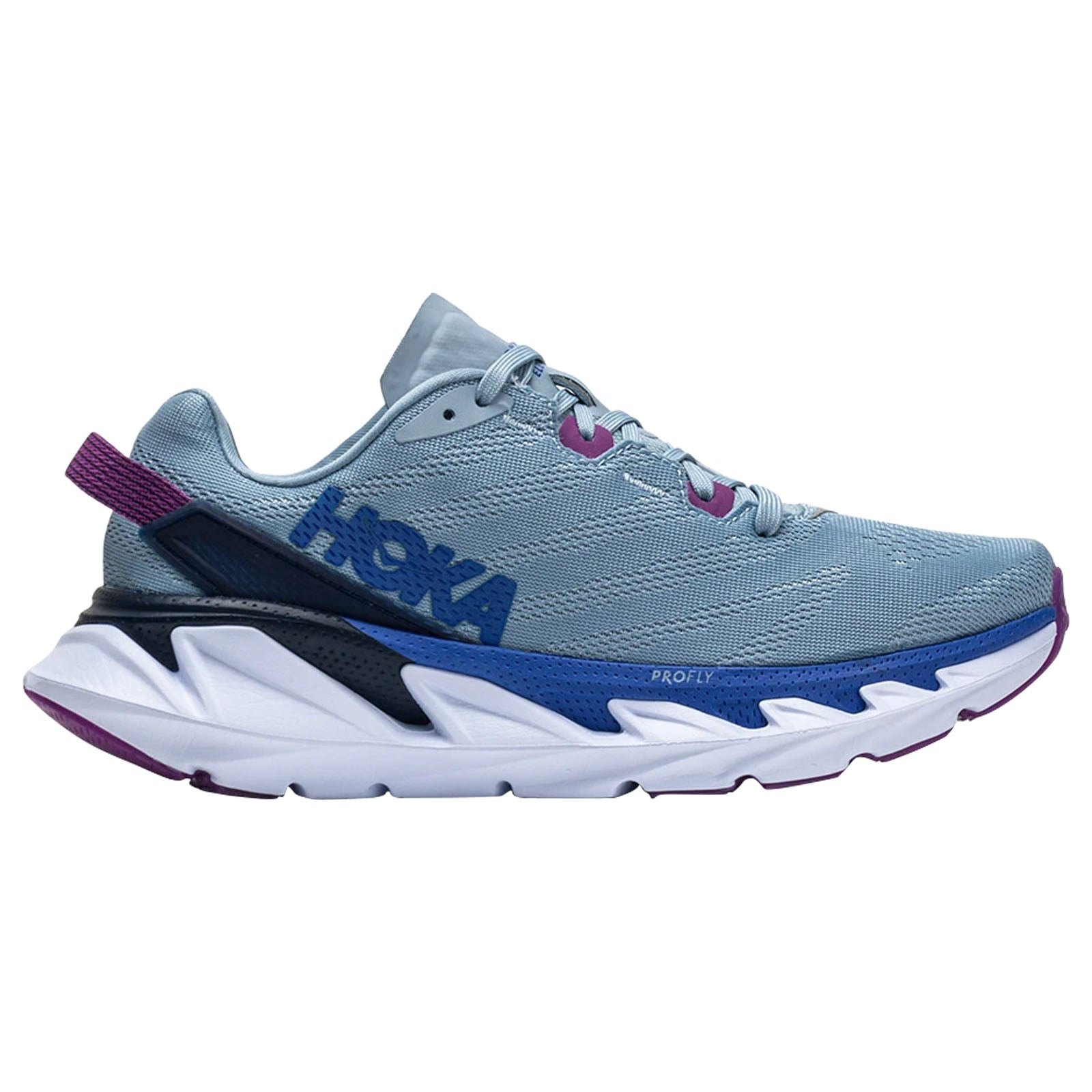 Hoka One One Elevon 2 Mesh Women's Low-Top Road Running Trainers#color_ballad blue dazzling blue