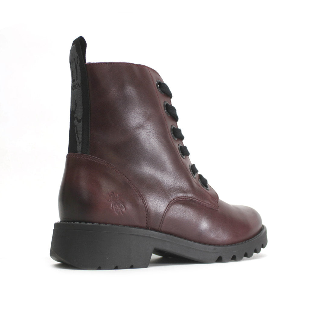 Fly London RAGI539FLY Leather Womens Boots#color_purple black