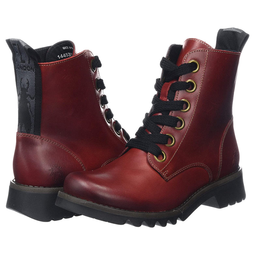 Fly London RAGI539FLY Rug Leather Womens Boots#color_red