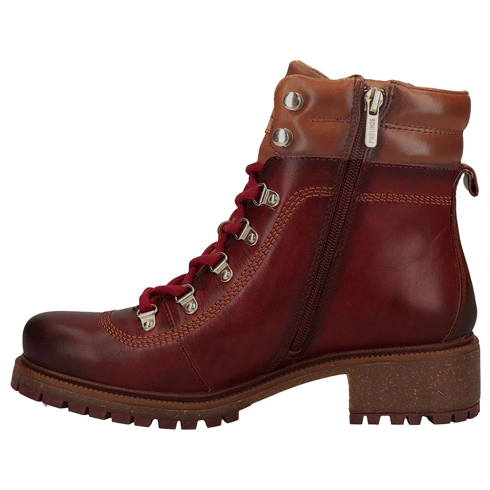 Pikolinos Aspe W9Z-8634C2 Leather Womens Boots#color_arcilla