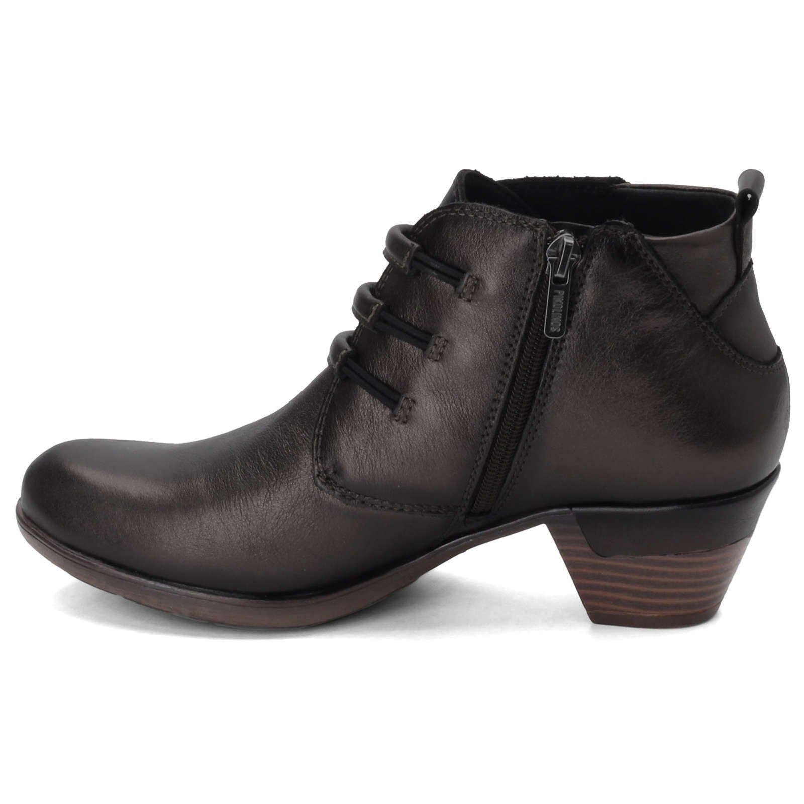 Pikolinos Rotterdam 902-8746CL Leather Womens Boots#color_moka