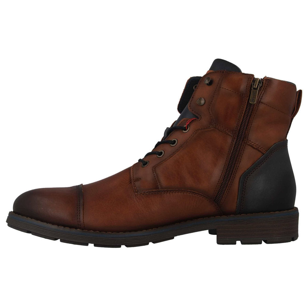 Pikolinos York M2M Leather Mens Boots#color_cuero