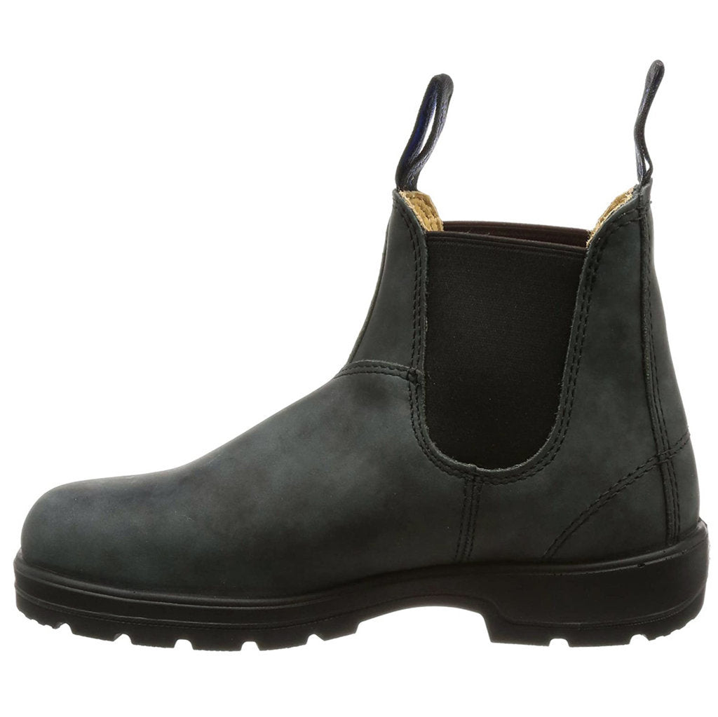 Blundstone 1478 Water-Resistant Leather Unisex Chelsea Boots#color_rustic black