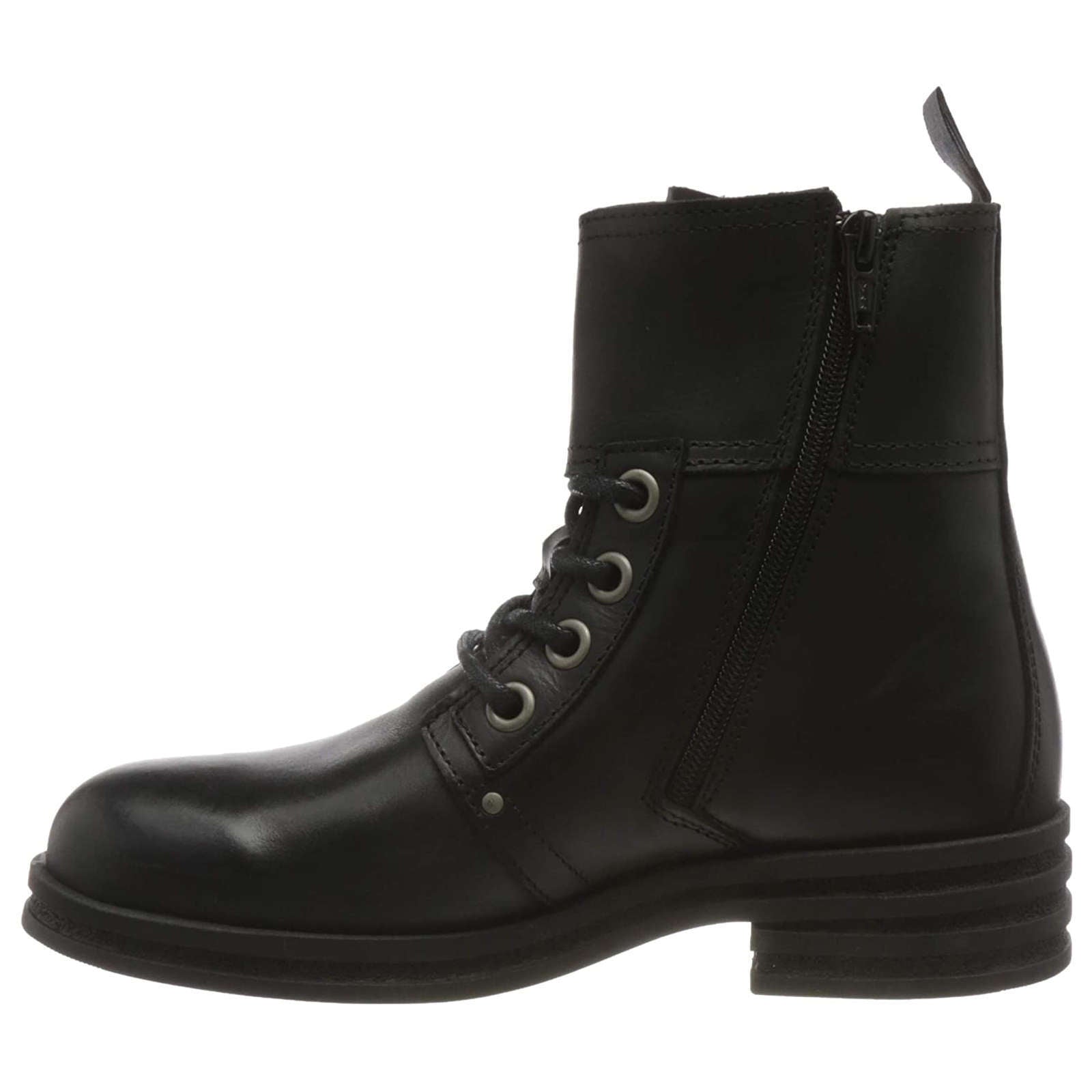 Fly London KARA664FLY Rug Leather Womens Boots#color_black