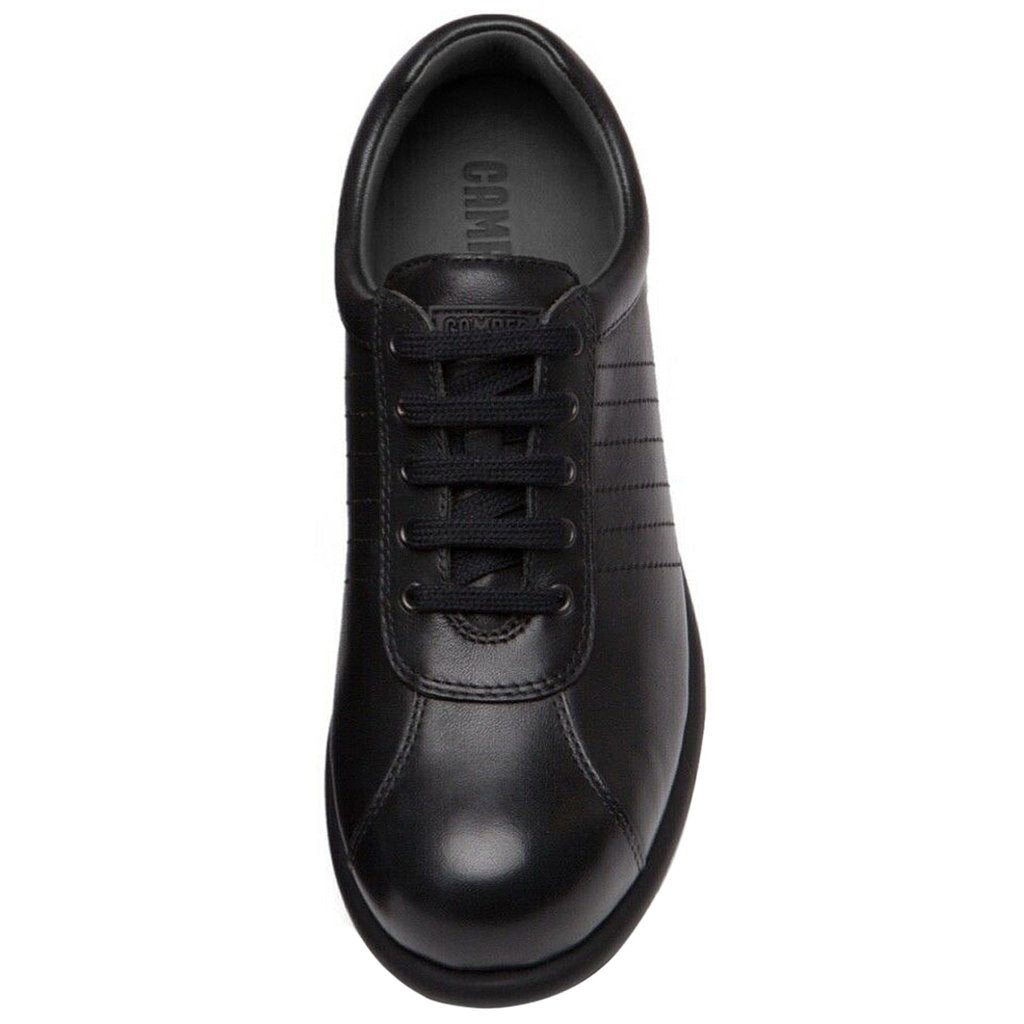Camper Pelotas Ariel Calfskin Leather Women's Shoes#color_black