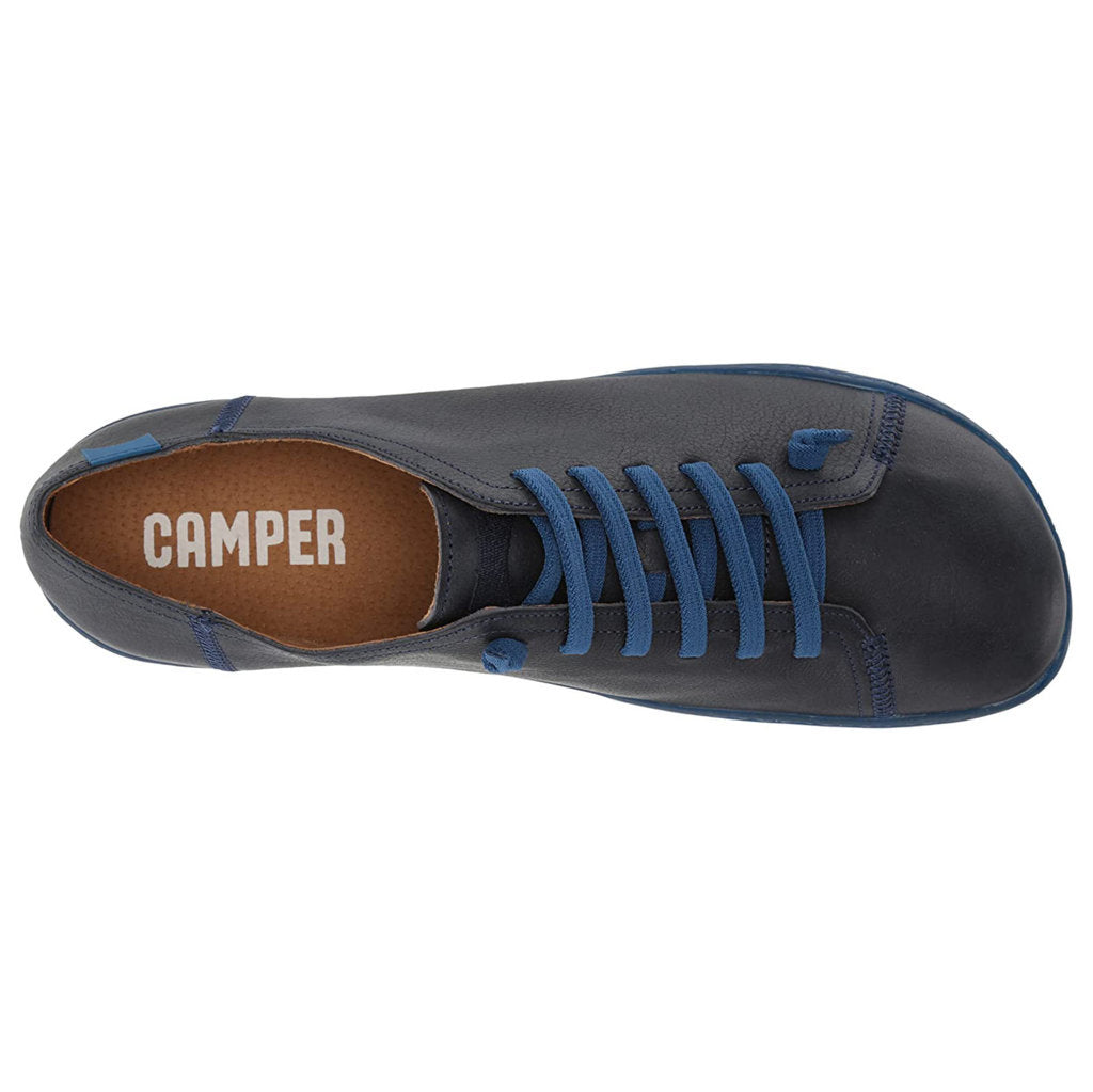 Camper Peu Calfskin Leather Men's Barefoot Trainers#color_blue