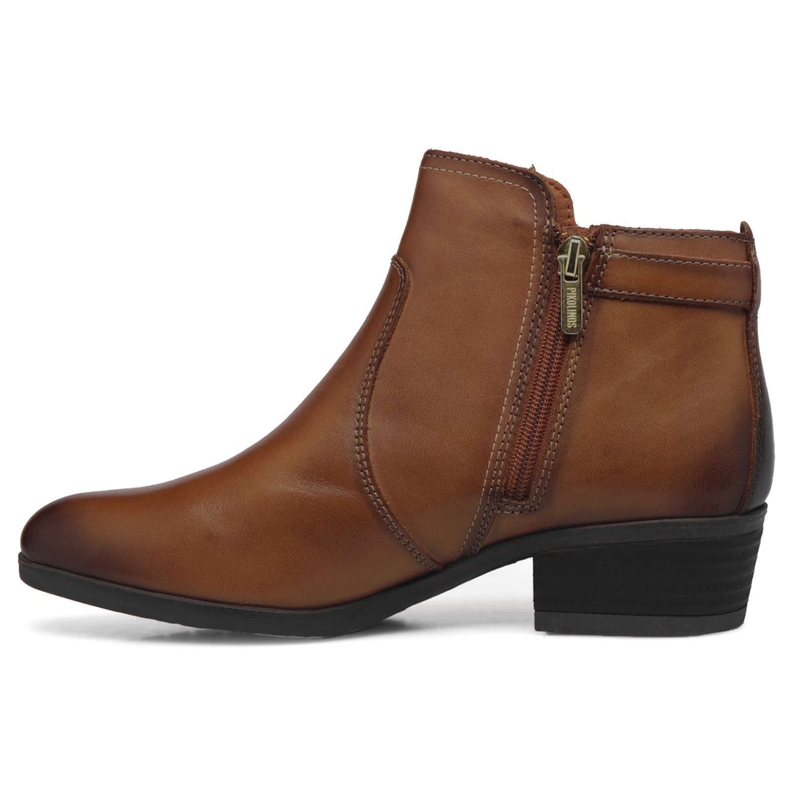 Pikolinos Daroca W1U Leather Womens Boots#color_brandy