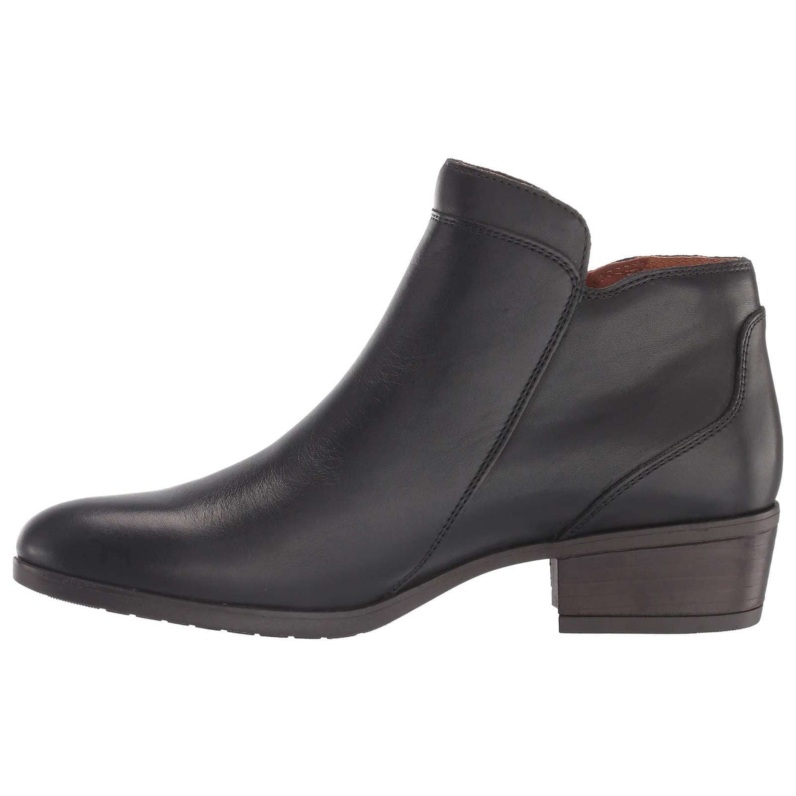 Pikolinos Daroca W1U-8590 Leather Womens Boots#color_black