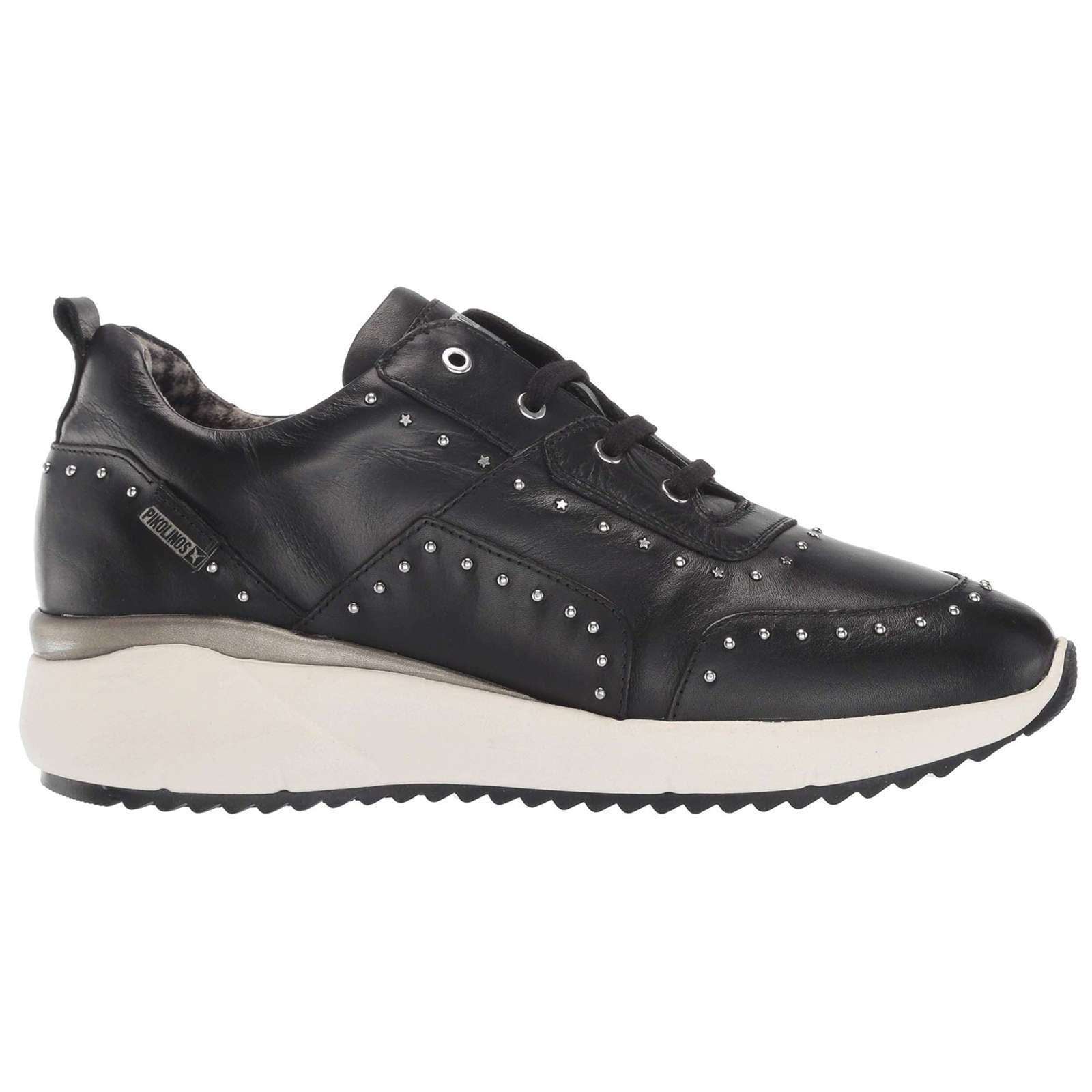 Pikolinos Sella W6Z Leather Womens Shoes#color_black