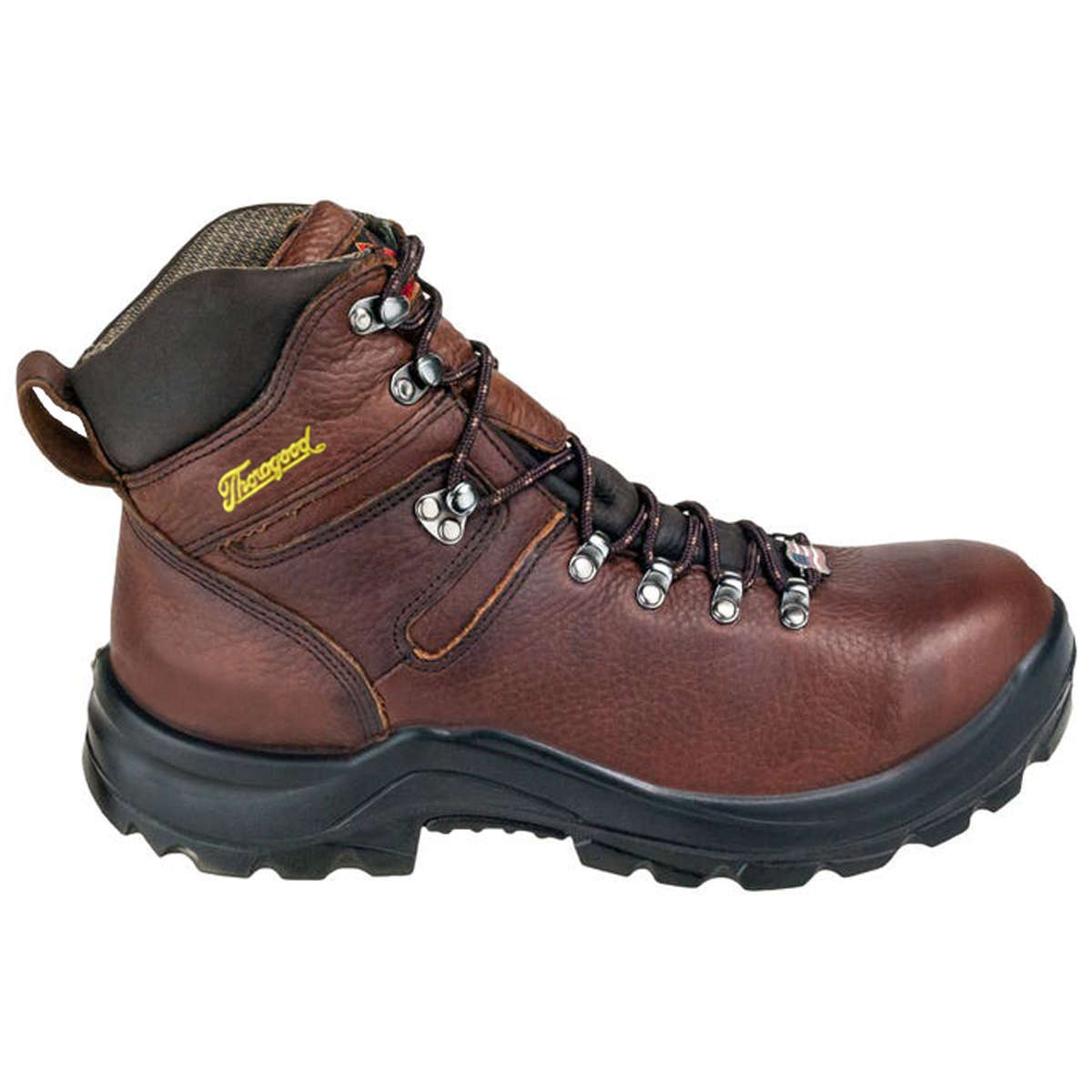 Thorogood Omni 6 Inch Waterproof Leather Men's Safety Toe Boots#color_brown