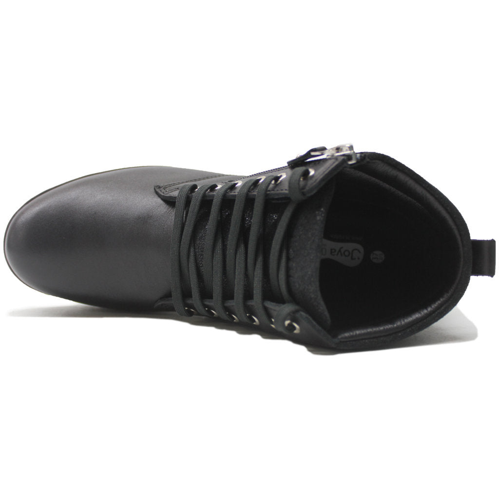 Joya Wilma II Full Grain Leather Women's Ankle Boots#color_black